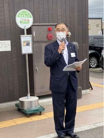 佐藤長　比内常務　