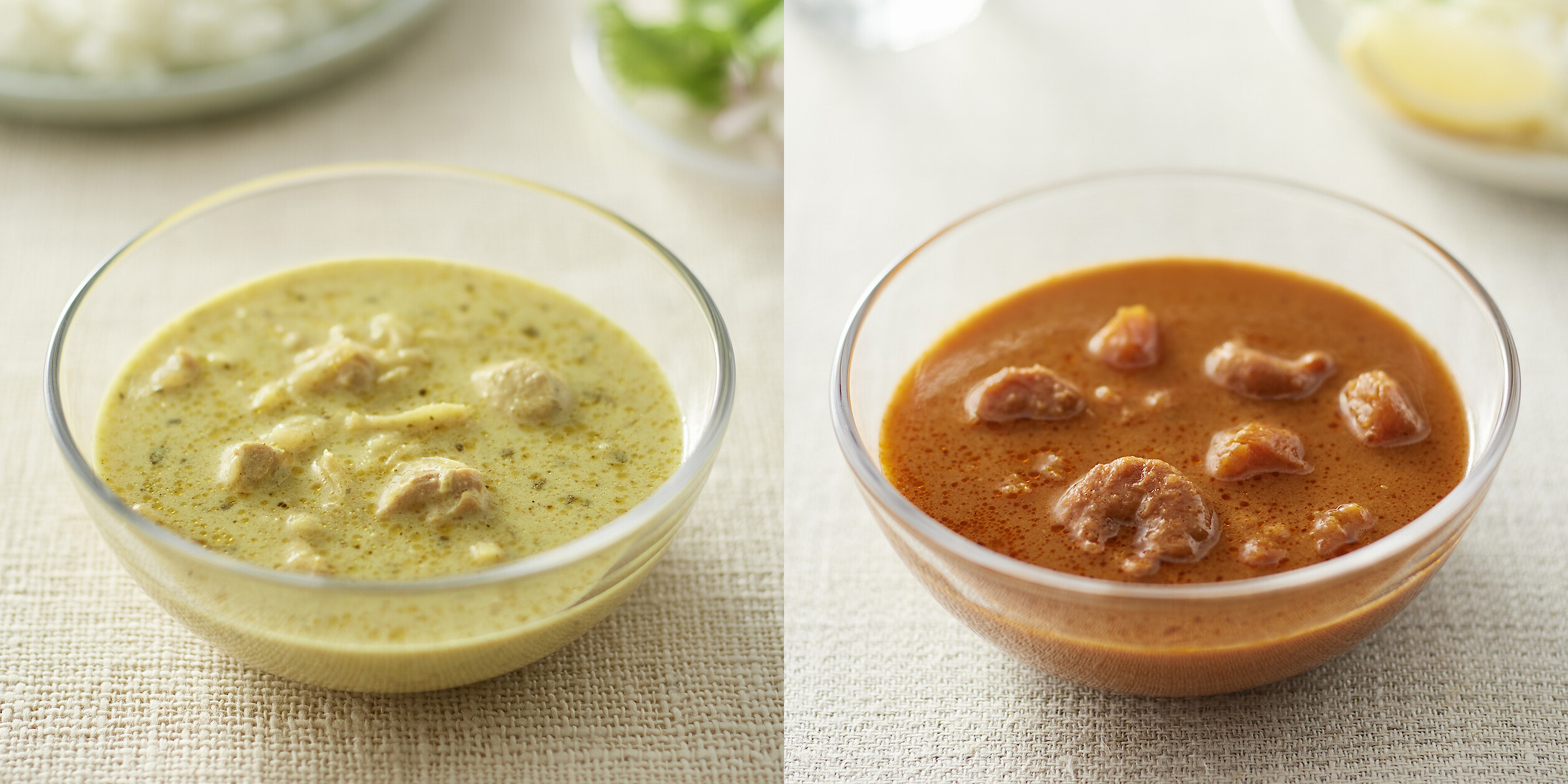 無印良品 素材を生かした 冷やして食べる チキンジンジャーカレー 素材を生かした 冷やして食べる えびとトマトのカレー 新商品発売のお知らせ 株式会社良品計画のプレスリリース