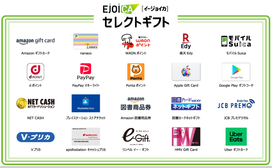 Ejoicaセレクトギフト いつ？