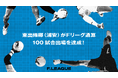 東出脩椰(バルドラール浦安)がFリーグ通算100試合出場を達成!【メットライフ生命Fリーグ2025-26】