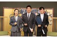 ティップネス宮崎台スカッシュスクール出身の安成翔太選手と、在籍する西尾舞洋選手が、スカッシュ世界大会出場にあたり川崎市長を表敬訪問しました