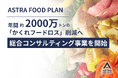 ASTRA FOOD PLAN、年間2,000万トンの「かくれフードロス」削減に向け、総合コンサルティング事業を開始。