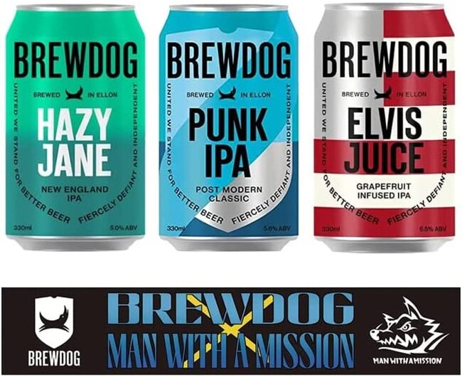 BREWDOG × MAN WITH A MISSIONコラボTシャツ＆タオル - トップス