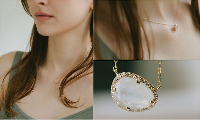 Proprium-nebula -プロプリウム ネブラ- 10K Moonstone Diamond