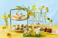 「ぼく、シマエナガ。」コラボレーション シマエナガランチ 夏 ~Like Afternoon Tea~ オレンジ&イエローで夏らしい爽やかなアフタヌーンティー風 映えランチ