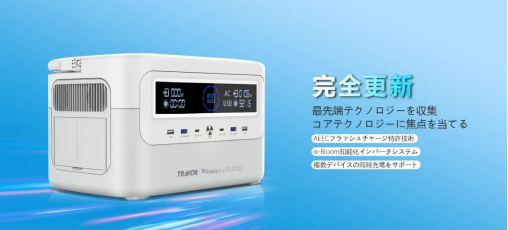 Travorポータブル電源が光栄に登場、業界の認知をに更新した Travorポータブル電源が光栄に登場、業界の認知をに更新した