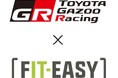 24hアミューズメントフィットネスクラブ フィットイージー　トヨタ自動車TOYOTA GAZOO Racingとパートナーシップ契約を締結