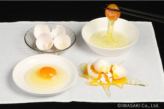 2022年おいしさのアート展一般WEB投票グランプリ作品!!　「生々しい生卵」