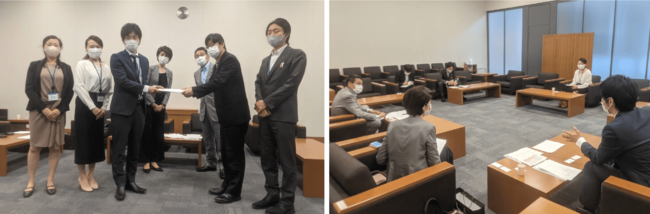 文科省担当者へ意見提案 文科省担当者へ意見提案