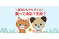 買って成功or後悔？飼い主が選ぶ！夏のペット“ひんやり”グッズランキング！│ペット保険比較のピクシー