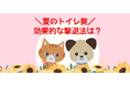 9割超が「夏が最も臭う」と回答！ペットトイレ臭の悩みワースト3と対策は？│ペット保険比較のピクシー