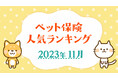 【2023年11月版】ペット保険の人気ランキングTOP5を公開!