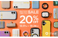 【iFace公式オンラインストア限定】10月17日よりHappy 7 Days 20％OFF SALE 開始