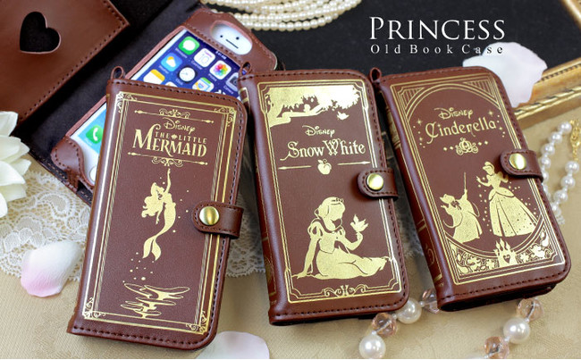 あなたのiphoneにお姫様の魔法をかけて 女の子が憧れるディズニープリンセスデザインの手帳 型本革iphoneケースを販売開始いたします Hameeのプレスリリース