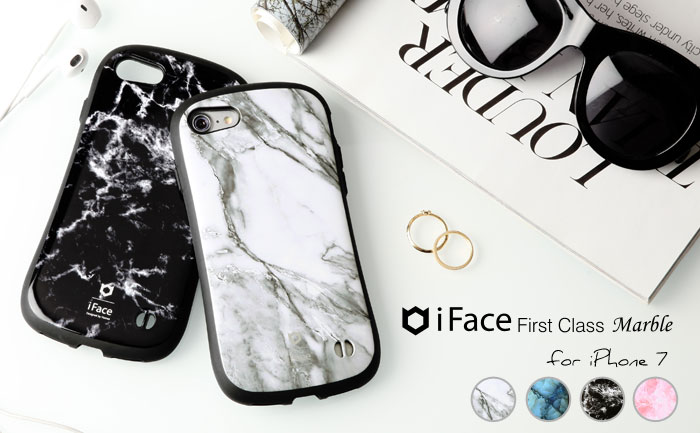 耐衝撃iPhoneケース「iFace First Class」から、大理石模様、迷彩柄