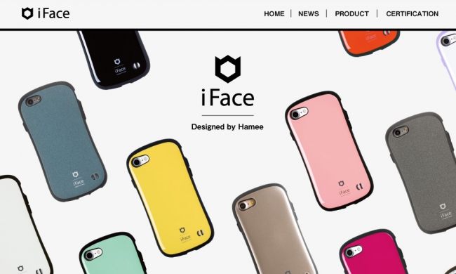 Hameeのスマホアクセサリーブランド Iface 日本公式サイトオープン Hameeのプレスリリース