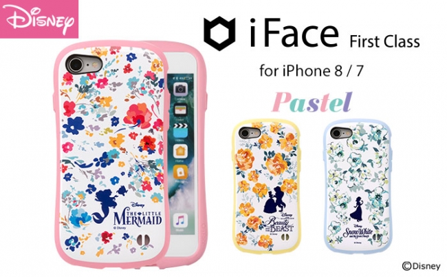 iFaceより、花柄×パステルカラーが華やかな「ディズニープリンセス」デザインのiPhoneケースが新登場｜Hameeのプレスリリース