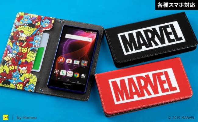 Marvelロゴが目を惹くクールなデザイン 大きめスマホでも使える マルチな手帳型ケースが新発売 企業リリース 日刊工業新聞 電子版