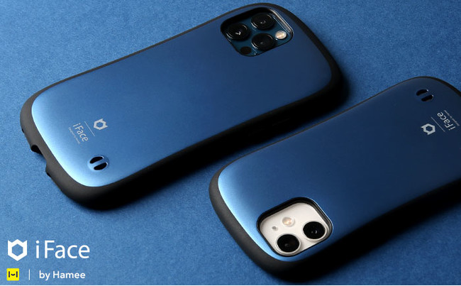Iphone 12シリーズのネイビーブルーと相性抜群 上品な輝きを放つ Iface メタリックケースにコーラルブルー が新登場 Hameeのプレスリリース