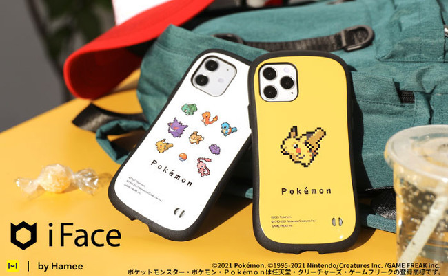 Iface ポケットモンスター からiphone12対応ケースが新発売 愛らしいピカチュウたちがピクセルアートになって登場 Oricon News