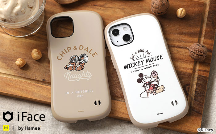 大人スタイルにもマッチするiface Cafeシリーズに暖かみのあるラテカラーの ミッキーマウス と チップ デール デザインが登場 Hameeのプレスリリース