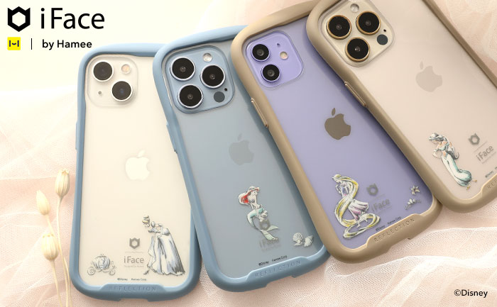 アリエル ジャスミン シンデレラ ラプンツェル ファン必見 大人っぽさと可愛さを兼ね備えた ディズニープリンセス デザインの Iface インナーシートが新登場 Hameeのプレスリリース