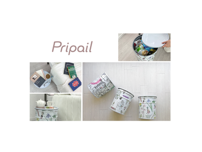 “かけがえのないプライベートな時間を彩るペール缶“「Pripail」がデビュー　シリーズ第一弾はitabamoeコラボデザインを販売