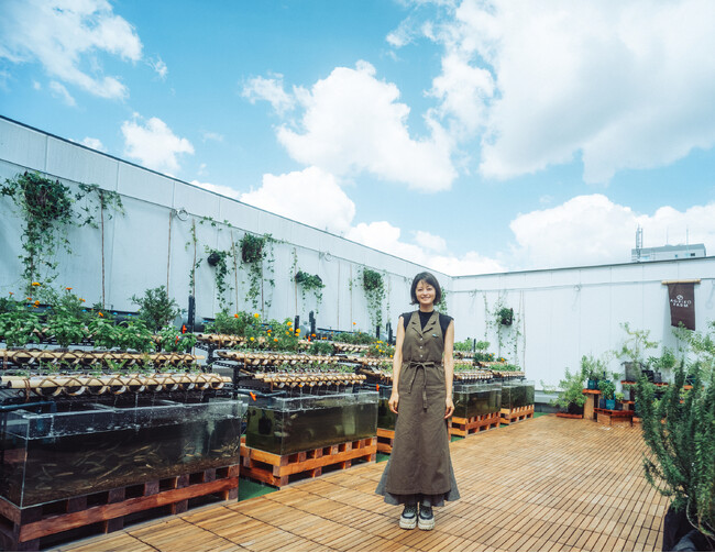 “ビル産ビル消”の循環型屋上ファームSDGsフルコミット「AGRIKO FARM 白金」開園