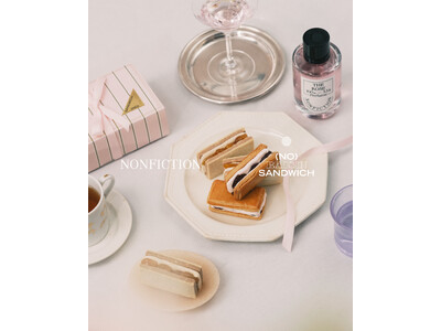 NONFICTIONが菓子ブランド「(NO) RAISIN SANDWICH」とコラボレーション！