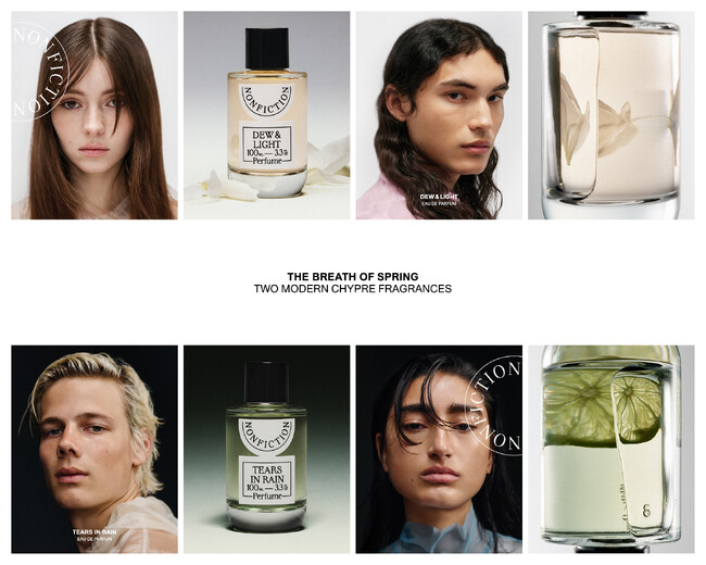 NONFICTIONから春の息吹を感じる2種のモダン・シプレ・フレグランスが誕生