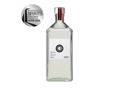 大関のクラフトジン「OZEKI CRAFT GIN #001」が世界的な酒類コンペティション「ISC2026」で銀賞を受賞