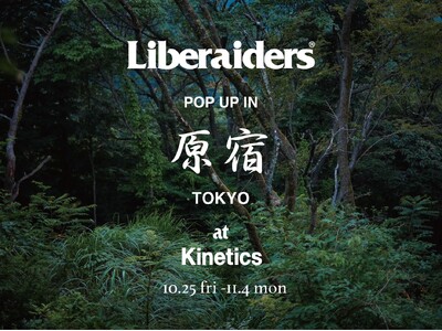 LiberaidersのPOP UP STOREを開催！