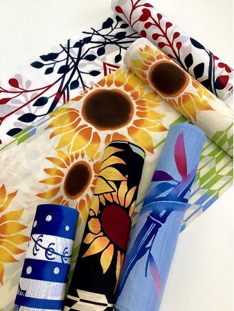 堺伝匠館で浪華本染め（注染）ゆかたの展示・販売を行います