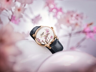 グラスヒュッテ・オリジナル、セネタ・マイセン「Cherry Blossom」を発表