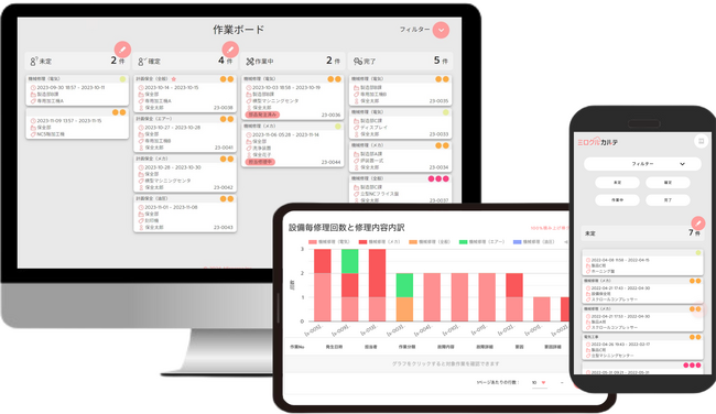 修理タスク漏れ80%削減！多摩冶金が設備保全クラウドツール「ミロクルカルテ」を導入し、保全DXを推進