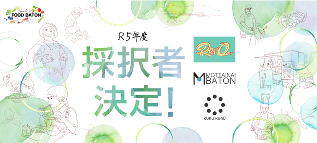 【広島県】食の“稼ぐ力”ビジネスの創発支援プログラム「R5年度 Hiroshima FOOD BATON」採択3チームが決定！