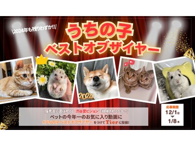 2024年も残りわずか！動物専門SNS『Tier』で「うちの子ベストオブザイヤー」を開催！