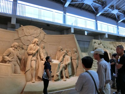 【JAF鳥取】鳥取砂丘 砂の美術館　バックヤードツアー