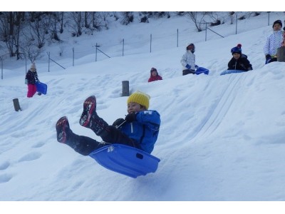 【ＪＡＦ岐阜】冒険ＪＡＦかぞく・昔ながらの雪遊び体験！