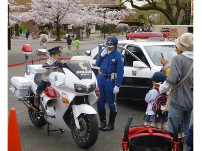 【JAF愛知】犬山市公式キャラクター わん丸君と一緒に交通安全をPR！