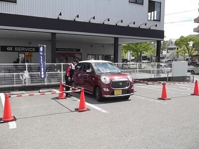 【JAF和歌山】ドライバーズセミナー車庫入れコースを開催します。