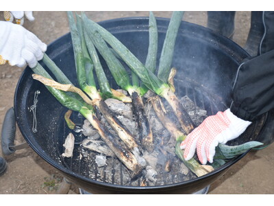 【JAF群馬】下仁田ネギの収穫体験と炭火で丸ごと焼く「大名焼き」を開催します！