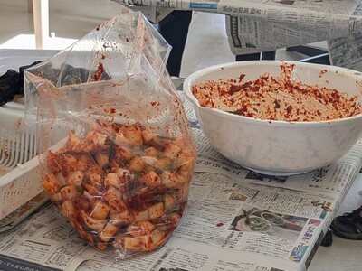 【JAF愛知】大根をまるごと1本使用した、カクテキづくり体験を開催します！
