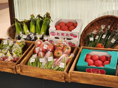 【会津・東山温泉御宿東鳳】新鮮な野菜販売・食品ロス削減に向けJA会津よつば直売所と共同企画「会津産新鮮野...
