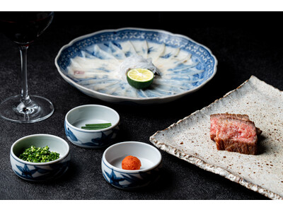 【下関春帆楼東京店】山口県が誇る厳選された食材を存分にご堪能「やまぐち和牛燦(きらめき)×とらふく会席」...