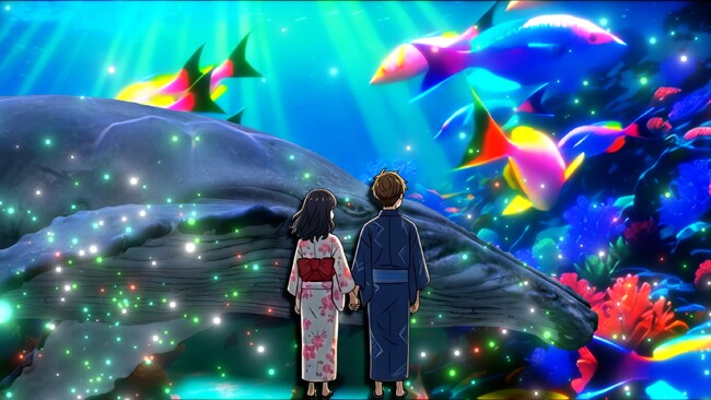 プレスリリース「別府温泉 杉乃井ホテル × 大分県立芸術文化短期大学 新プロジェクションマッピングを1月22日(木)より上映」のイメージ画像