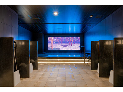 【福岡・ホテル×アート】大浴場で「ととのう」没入型デジタルアート体験