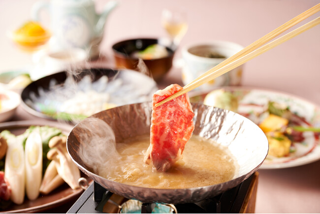 【下関春帆楼阿倍野店】春爛漫‐春野菜と黒毛和牛会席-