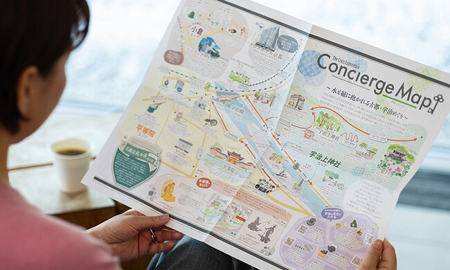 クロスホテル京都「Concierge Map 宇治編」を刷新　話題の小倉エリアを加え、宇治の多彩な魅力を発信