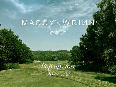 「MAGGY×WRINN GOLF」2022秋冬を発表